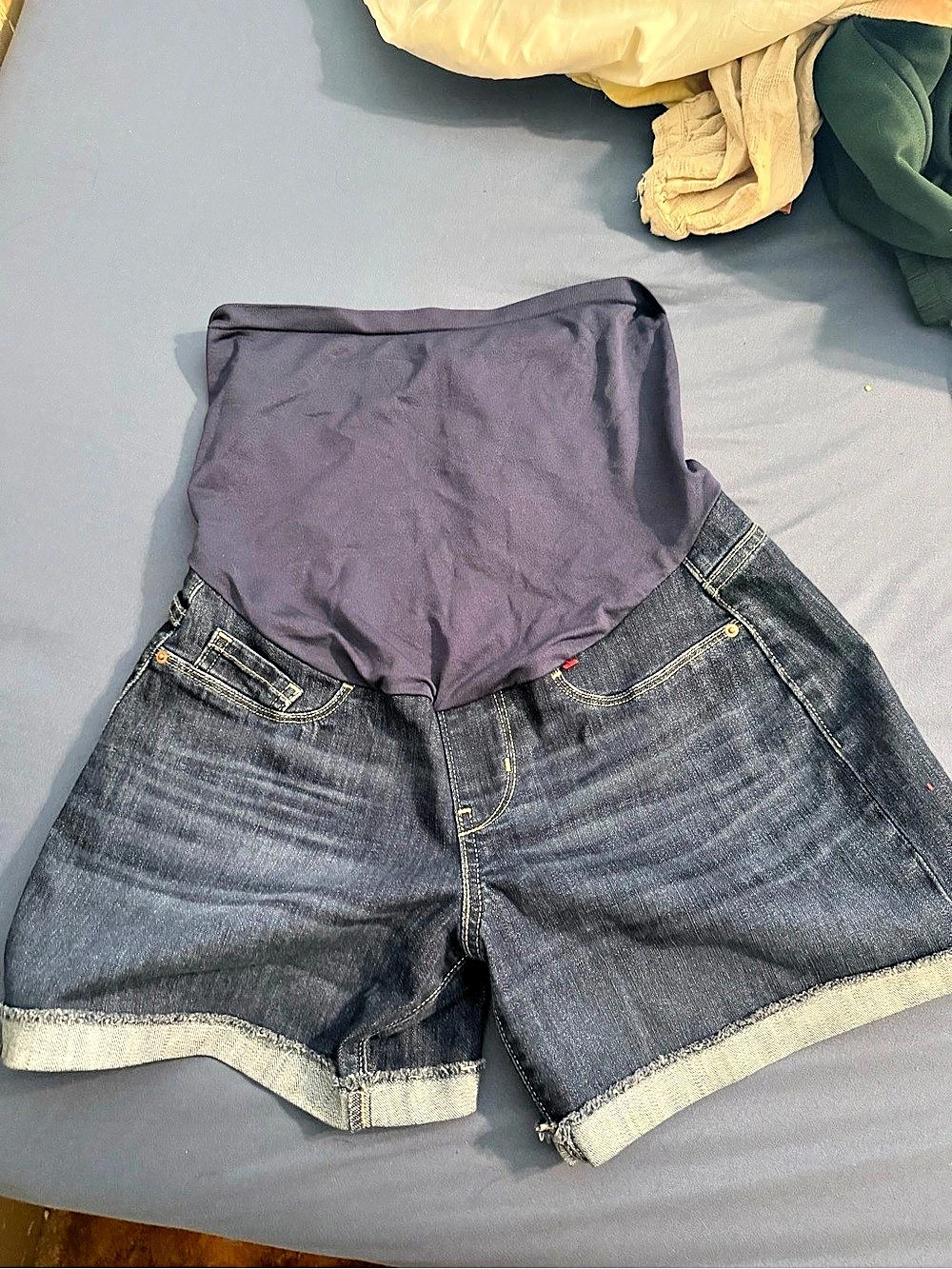 Maternity Denim Shorts
